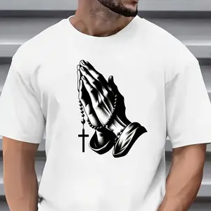 Pray for Blessings While Gazing at The Starry Sky. Washable Heat Transfer, Fashionable Pattern Decals And Patches for Clothing Like T-Shirts, Masks, Jeans, Backpacks, Etc. Artworks, Crafts, And Sewing Supplies... Iron-On Transfers