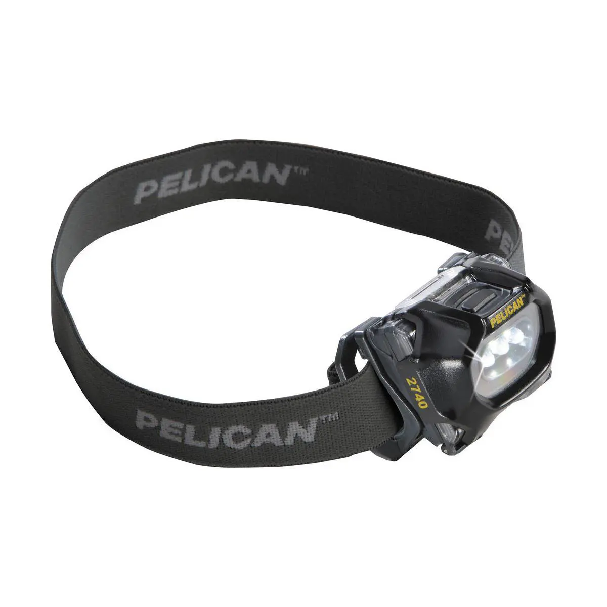 Pelican 2740 LED Headlamp - 66 Lumens, Black, LED Lights for Hiking & Outdoor Sports