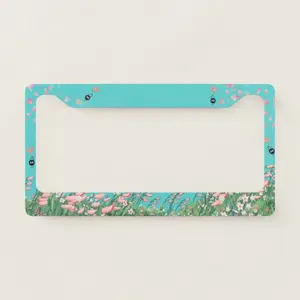 Ghibli Sakura Kawaii License Plate Frame