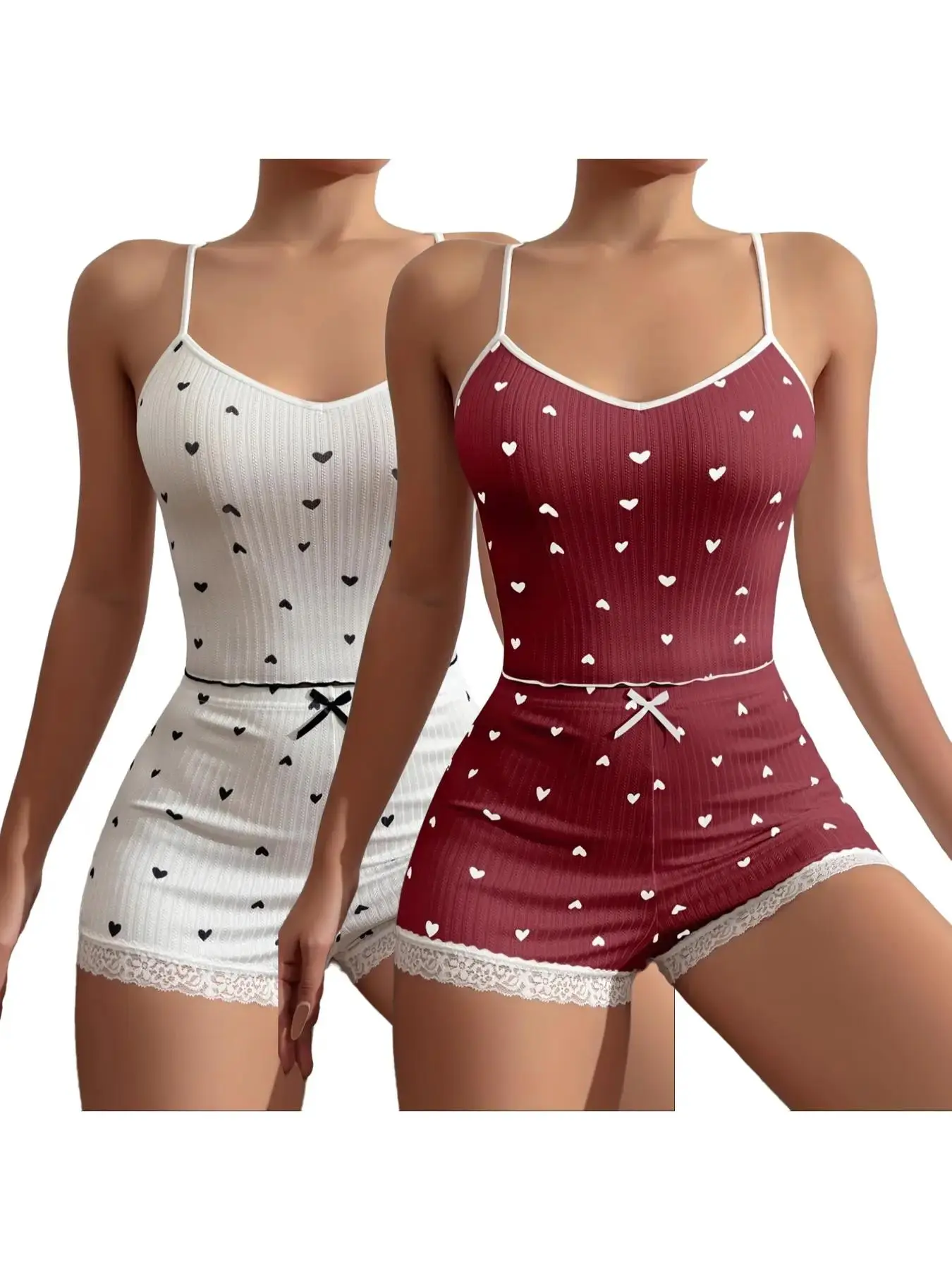 White*1 pc+Burgundy*1 pc