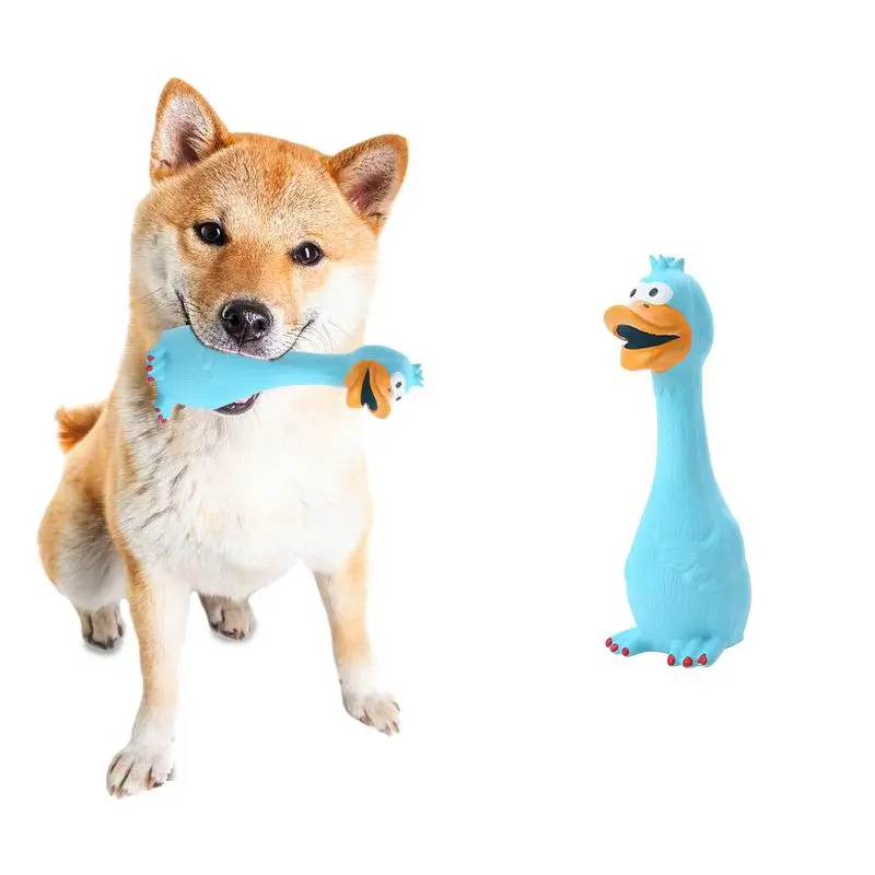 Durable Dog Toy, Squeaky Chicken Shaped Pet Toy, Interactive Dog Toy for Dogs & Cats, Dog Squeaky Toy