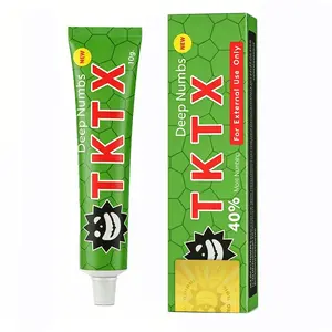TXTK Tattoo Numbing Cream | Limited Edition | VeryStrong | For Tattoos | Laser Removal | Waxing | EyebrowThreading | Tattoo External Cream 10g