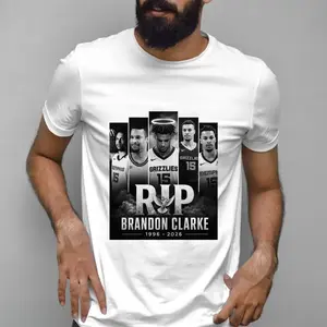 Brandon Clarke RIP Memorial Basketball T-Shirt, Clarke Athletic Dept Unisex