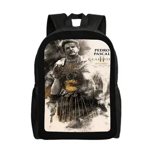 Pedro-Pascal-Backpacks for Girls, Cute School Backpack, Aesthetic Bookbag for Teens, Lightweight Classic Backpack for Travel, Work, Picnic A-7
