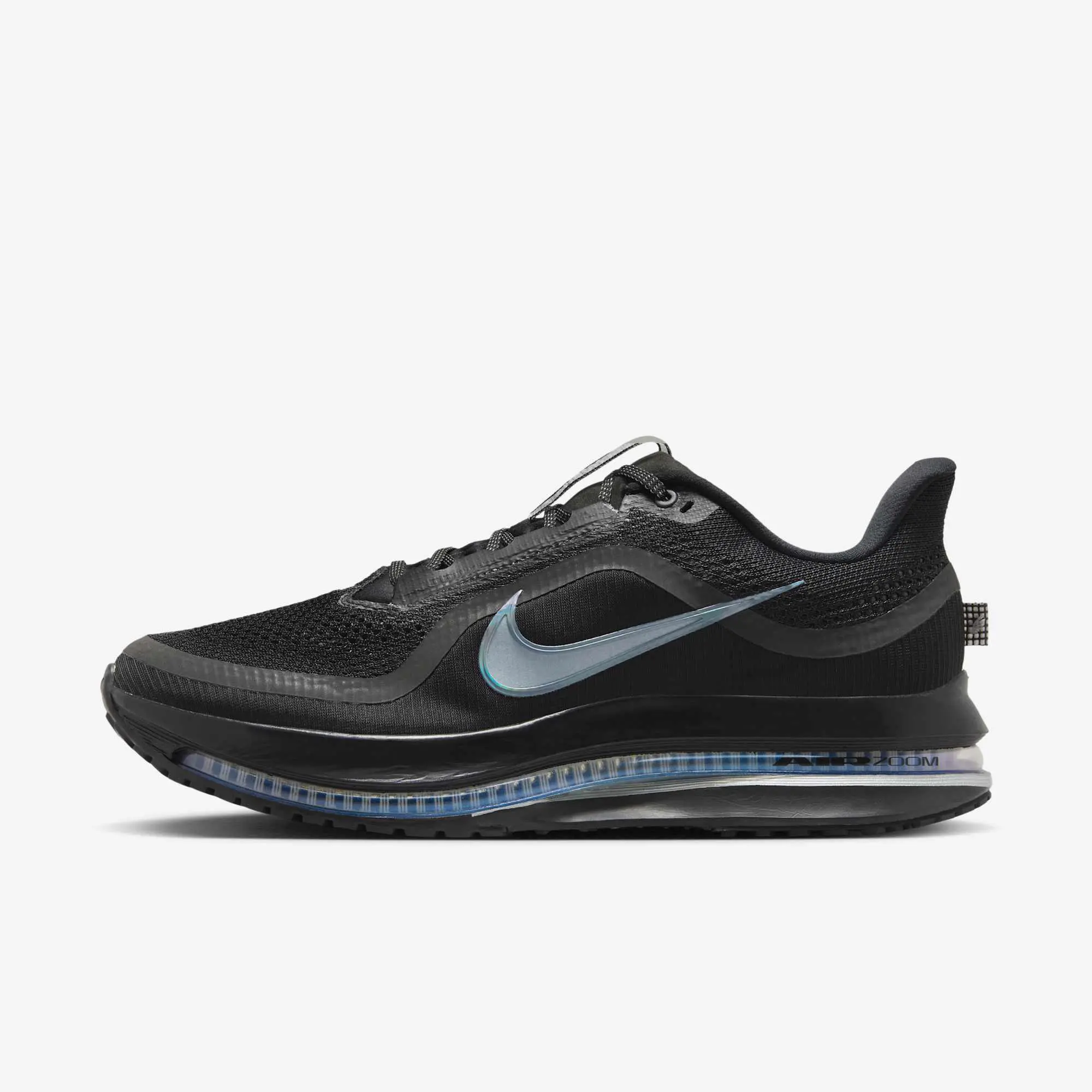 Nike Men's Pegasus Premium Black Metallic Silver