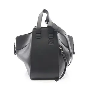 Pre-owned Loewe Calfskin Shoulder Bags HAMMOCK SMALL leather 2way handbag