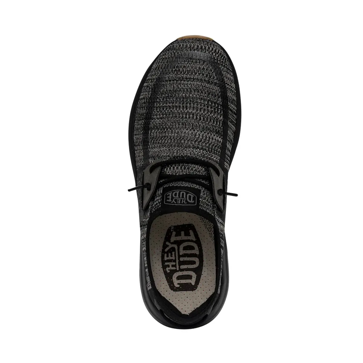 Hey Dude Sirocco Men\'s Black Night Slip On Shoes Casual Sneaker Size 11 Hey Dude Sirocco Black Night 40140-0WM Men main image 4