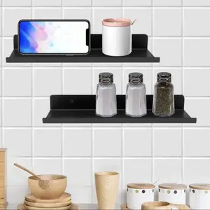 U-shaped Wall Mounted Interior Storage Rack, 1/2pcs Space Saving Floating Shelf, Hanging Shelf, Home Organizer for Kitchen, Bathroom, Office, Home Decor, Decoration Items