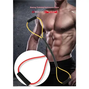 Boxing Resistance Band - Spring Glow Up Training Gear for Faster Punch Speed & Power - Full-Body Cardio Fitness Home Gym Workout Kit