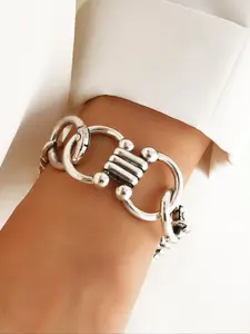 Punk Style Bracelet, Fashionable Jewelry for Women & Men, Trendy All-match & Exquisite Jewelry for Birthday Gift, Casual Trendy Jewelry