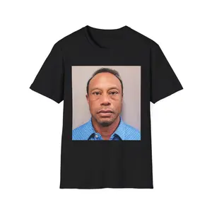 Tiger Woods mugshot 2026 Unisex T-Shirt, Tiger Woods Tee, Funny Shirt, Funny Gift Tee, Golfer Tee