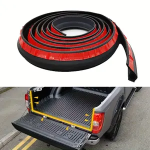 Universal Car Seal Kit 3m Weather Stripping Rubber Adhesive Tailgate Seal Kit 1pc Universal Car Door Sealing Strip Exterior Accessories Car Weather Stripping Door Seal Strip Automotive Waterproofing Soundproofing Dustproofing Car Owners DIY Enthusias