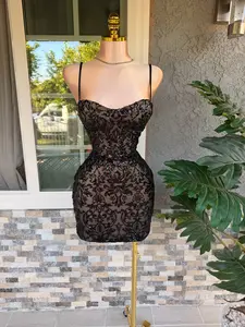 Layla Sequin Dress - Black