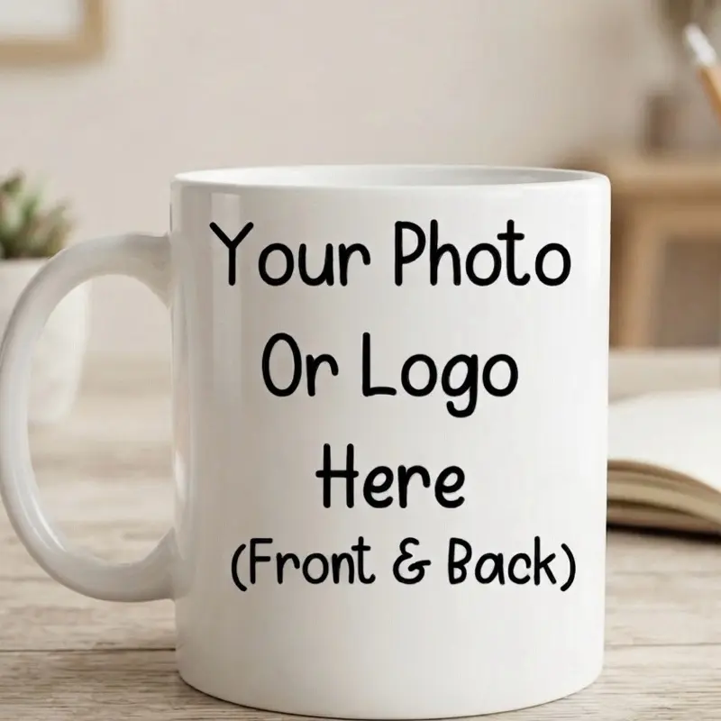 Customized Mugs - Personalized Ceramic Drinkware for Daily Use, Gift for Friends