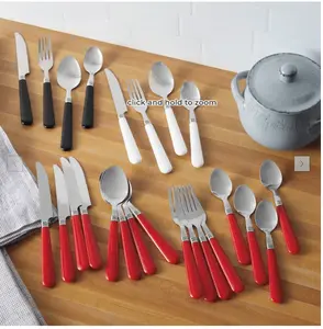 16-Piece Colored Cutlery Set