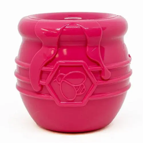 Large PUP-X Honey Pot Treat Dispenser - Pink