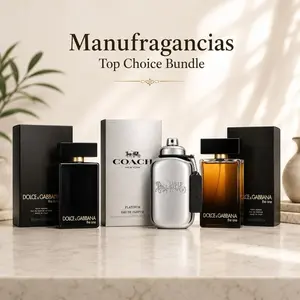 Designer Fragrance bundle - Coach Platinum + Dolce & Gabbana The One + Dolce & Gabbana The One Intense 3.4 Oz each
