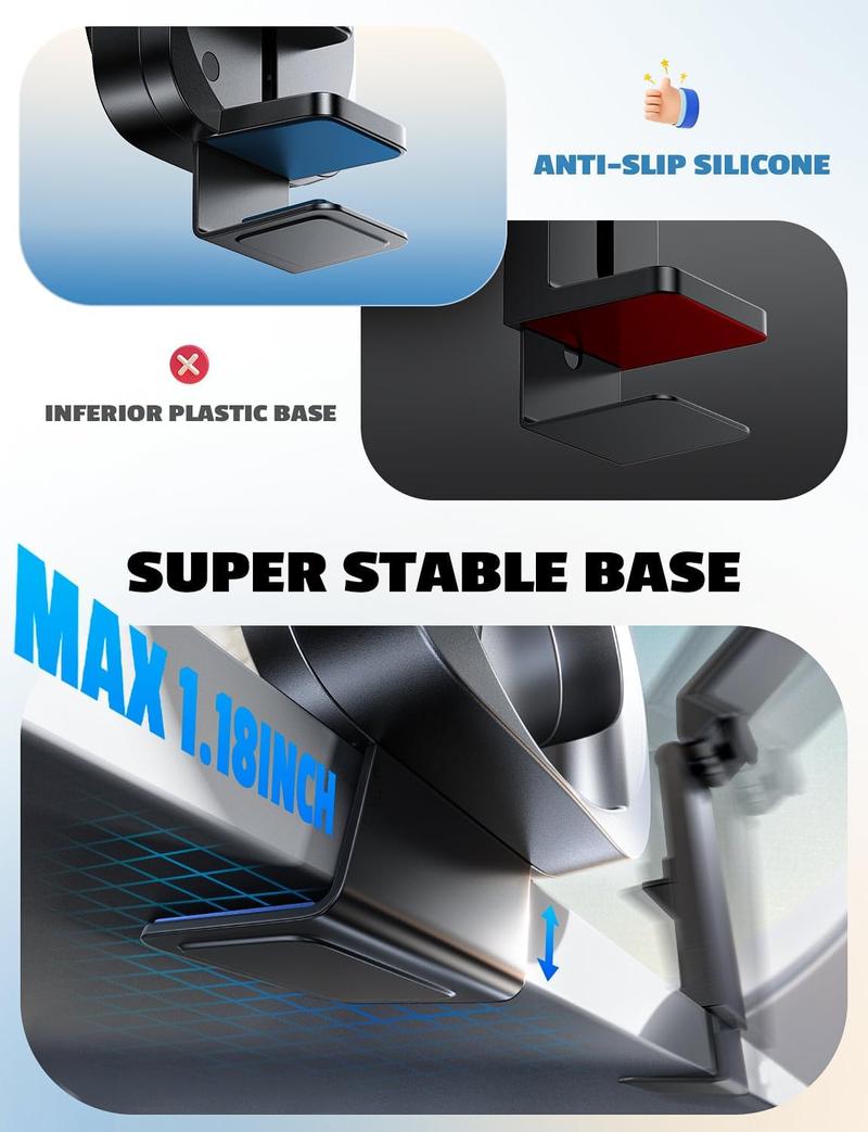 LISEN 2025 MagSafe Travel Stand - 360° Rotating Foldable Phone Holder for iPhone 16/15/14/13/12 Magnetic Gifts for women