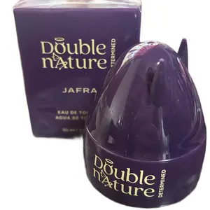 Jafra New Double nature Determine 1.7 fl oz for women woody-fruity in glass bottle and box