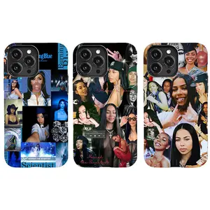 Mariah the Scientist collage style personalized phone case collection. Suitable for iPhone 17-11 Pro Max/Plus and Samsung Galaxy S23-25.