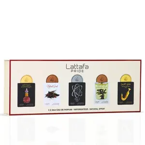 Lattafa Pride Eau de Parfum Gift Set Collection No.2 (5 x 20ml) | Discover the Artistry of Fragrance (Gift Set)