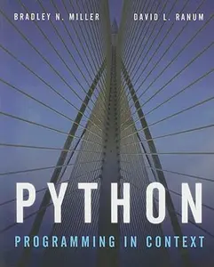 USED-Python Programming in Context by Miller, Bradley N. (Paperback)