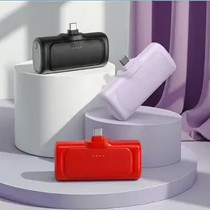 22.5W fast charging, 5000mAh mini portable charger, USB-C power bank with charging station specifications, universal compatibility, dual power mode, exquisite LED light display, stable power output