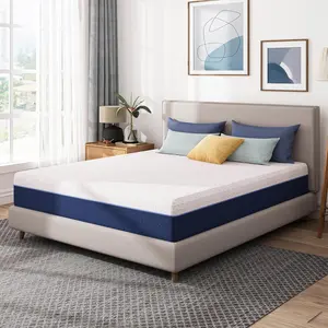 6 Inch Full Gel Cooling Memory Foam Mattress, Pressure Relief, Medium Firm Support,Mattress in a Box, CertiPUR-US Certified
