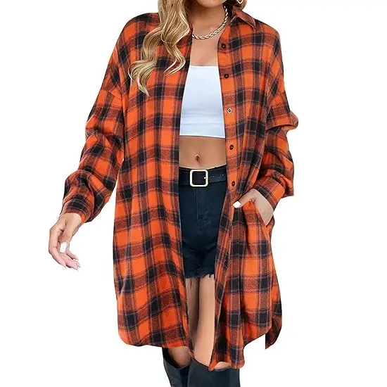 Orange Plaid