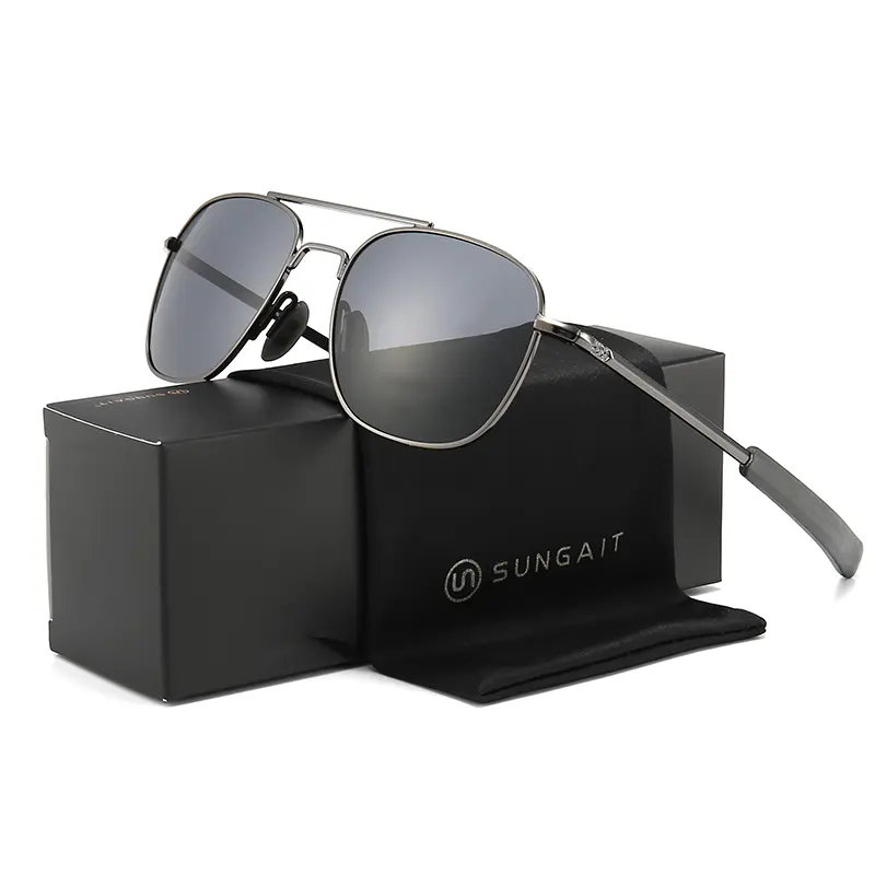 Gunmetal Frame/Gray Lens