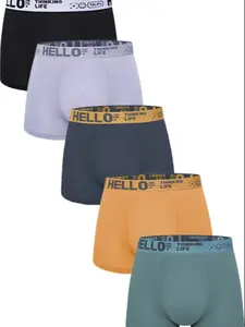 Men's Bamboo Fiber Boxer Shorts Set, Underwear Boxers, Casual Loose-Fit Underwear S-4xl, All Season Comfortable Soft Fabric, Perfect Gift