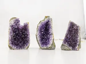 CLEARANCE Amethyst Cut Base Clusters, Amethyst Cathedral, Amethyst Druzy, Amethyst Druze, Quartz Geodes, Amethyst Cluster, Third Eye Crystal