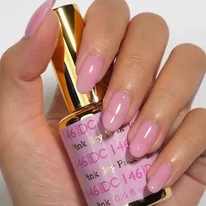 DND DC 146 ICY PINK Gel and Lacquer Duo nail care nail art DND DC 146 ICY PINK Gel and Lacquer Duo nail care nail art