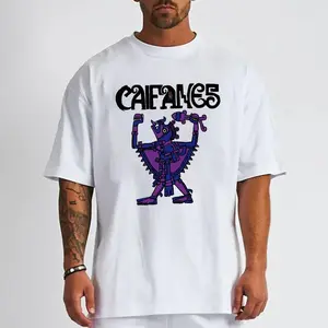 Caifanes Iconic Mascot Graphic Tee | Vintage Rock en Español T Shirt Sweatshirt Hoodie Unisex Casual Streetwear Trendy Top for Men for Women
