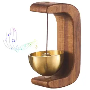 Magnetic Wooden Door Chime |Suction Door Chime| Hangable Entry Cute Wind Chime | Home Decor for Houses, Shops, Schools Holiday Ornaments