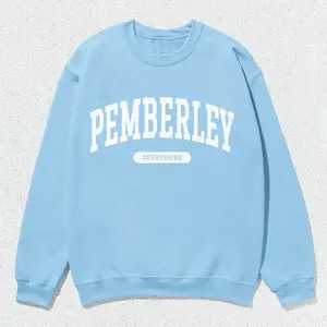 Pemberley Sweatshirt – Jane Austen Crewneck, Pride & Prejudice Gift, Unisex Bookish Sweater