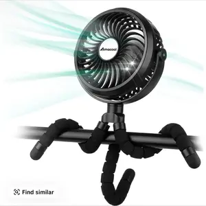 Amacol Mini Portable Air Fan - Compact & Flexible Design for Convenient Cooling Solutions
