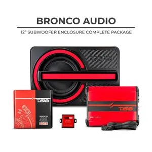 Bronco 6th Gen BRO-BASS Package 12” Subwoofer Enclosure Complete Package