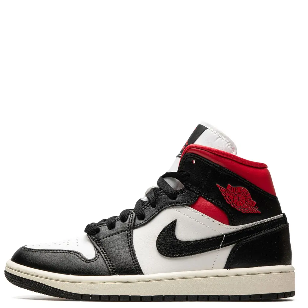 Nike Air Jordan 1 Mid Gym Red Panda BQ6472-061 Womens Fashion Sneakers New