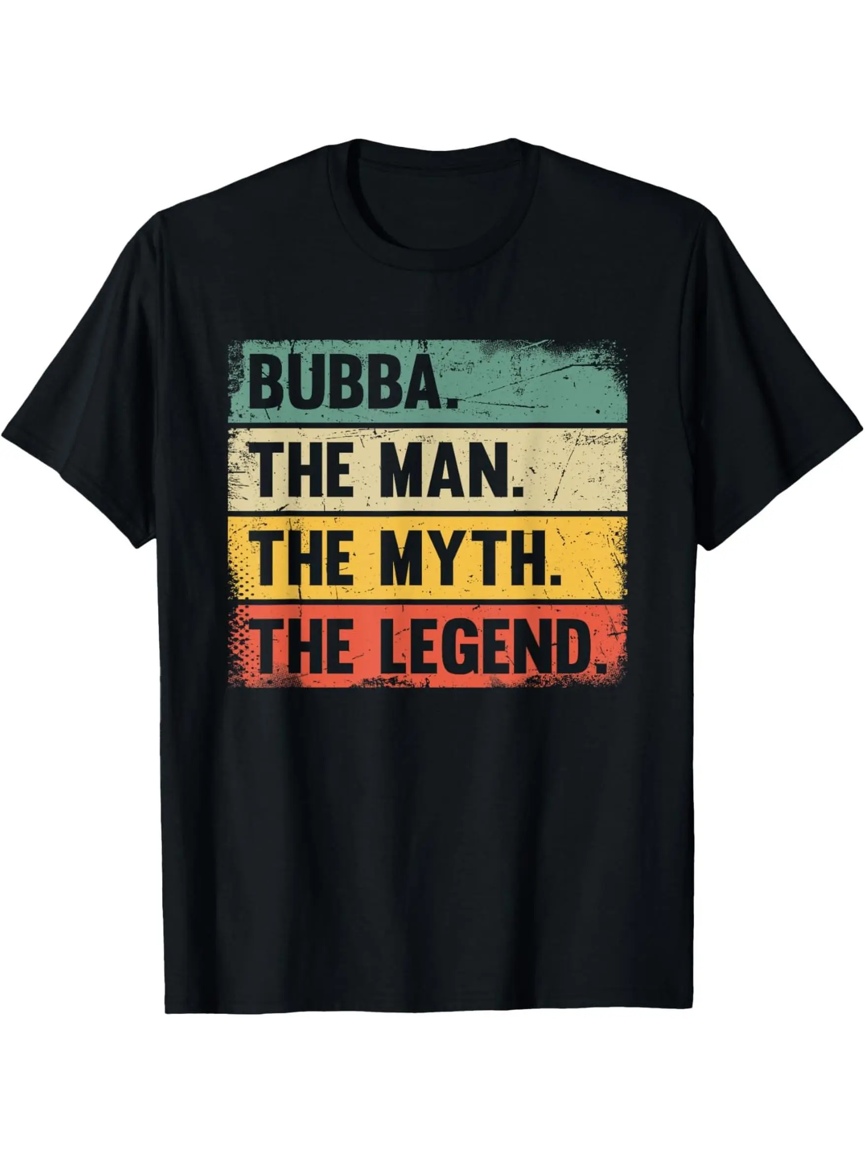 Men's 100% Cotton Soft Short-Sleeve Retro Graphic T-Shirt - Classic Round Neck, Letter Print, Classic Fit, Casual Daily Wear Fabric Top (3XL,4XL,5XL), All Seasons No Excess Bulk Menswear