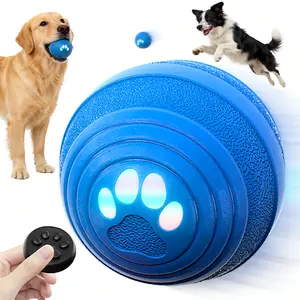 Smart Dog Ball with Remote Control for Medium & Large Dogs, TPU+PC Durable Chew-Resistant Toy