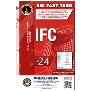 2024 International Fire Code (IFC) Fast Tabs