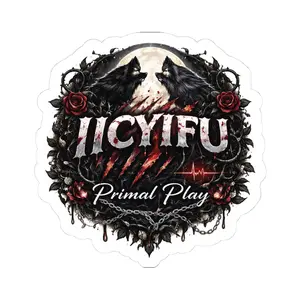IICYIFU — Primal Play Dark Romance Kiss-Cut Sticker