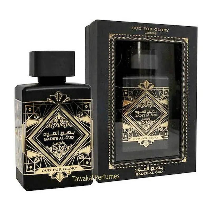 Lattafa Perfumes Bade'e Al Oud, Oud for Glory for Unisex Eau de Parfum Spray, 3.4 Ounce
