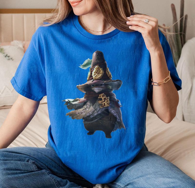 Rove WudWud Monster Hunter Wilds Shirt, Monster Hunter Wilds Vintage Graphic Tee, Fantasy Adventure Unisex Gift for Her, Video Game Shirt