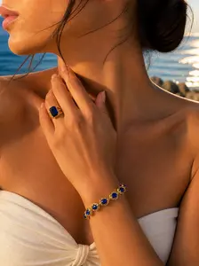 Royal Sapphire Set — Bracelet & Ring