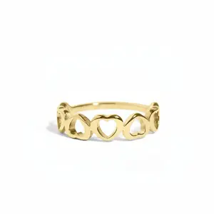Heartline Stacking Ring