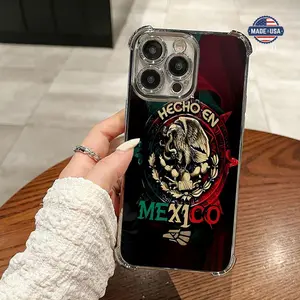 Cool Eagle Logo Pattern phone case Suitable for iPhone 17/Air/16/15/14/13/12/11 Pro Max Plus electroplated anti drop soft case phone case Protector Screen Protector Protection Protective Cover Smartphone Casing Cellphone Shockproof