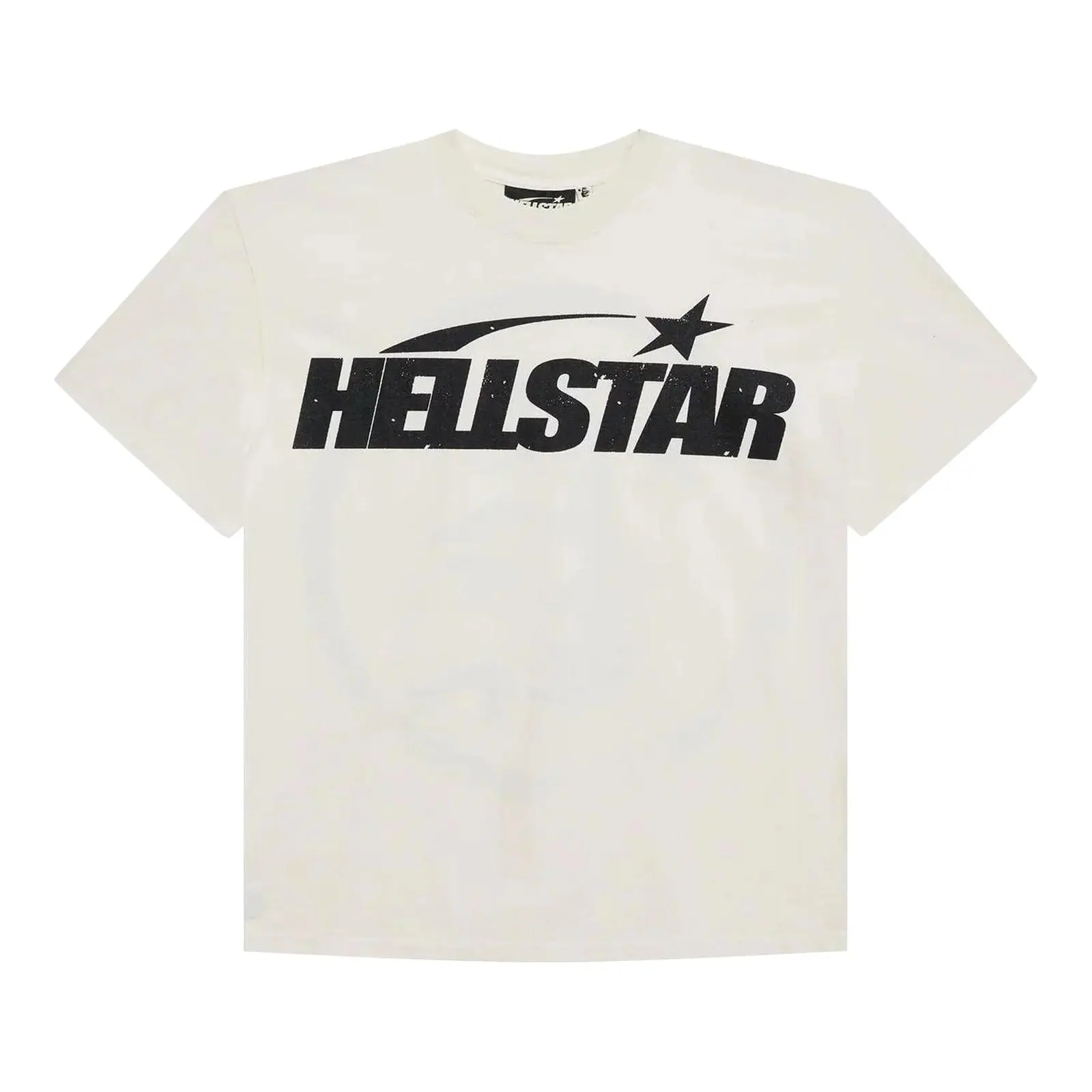 Hellstar Classic Gel T-Shirt White, Authentic, Short Sleeve, Crew Neck, Cotton, Streetwear Tee, Casual Everyday Top