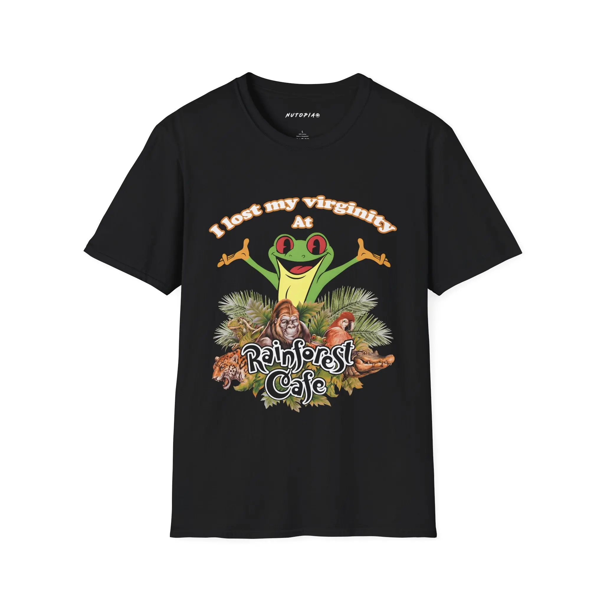 I Lost My Virginity At Rainforest Cafe Graphic T-Shirt